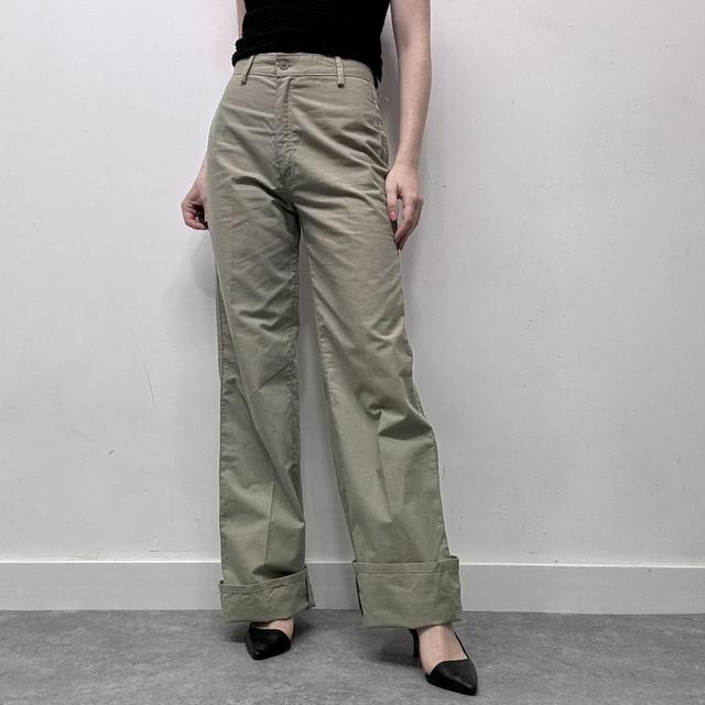 Vintage khaki workwear trousers