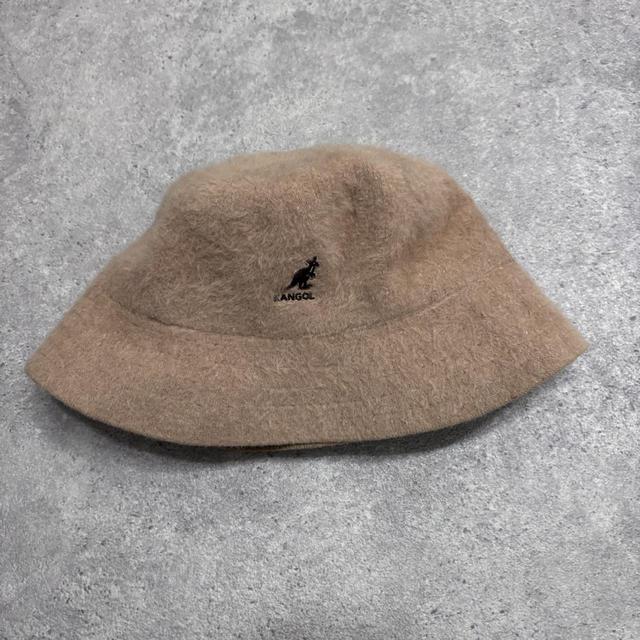 Kangoal brown fur bucket hat