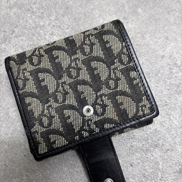 Dior monogram trotter bifold wallet