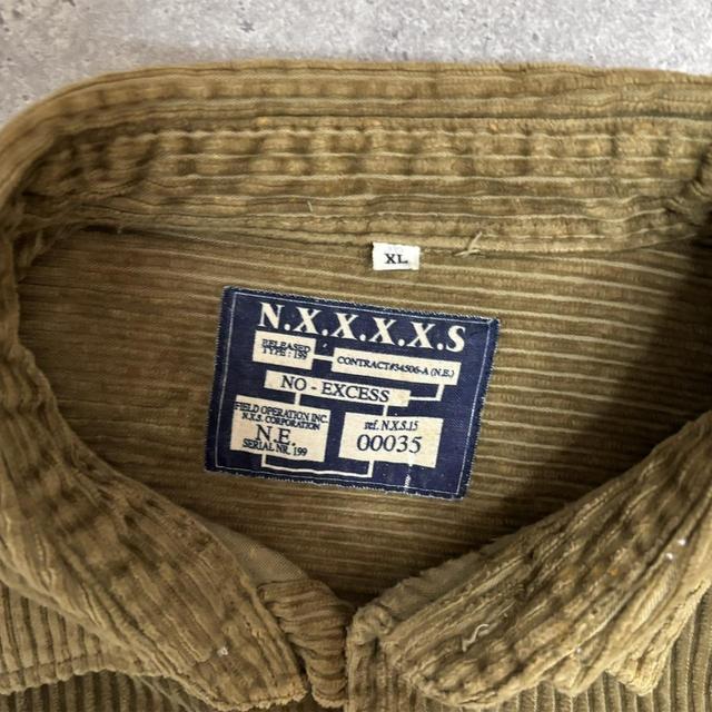 Khaki oversized corduroy jacket