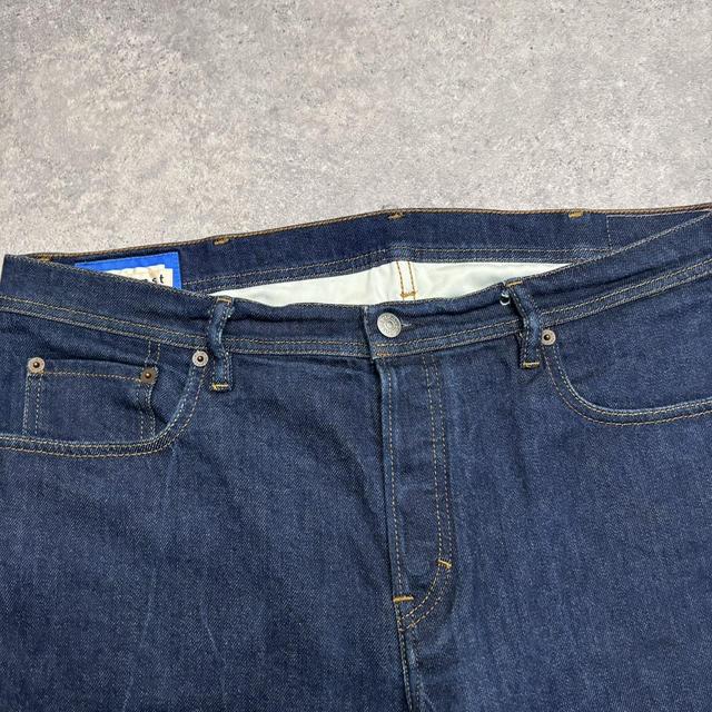 Acne studios dark-wash river indigo jeans