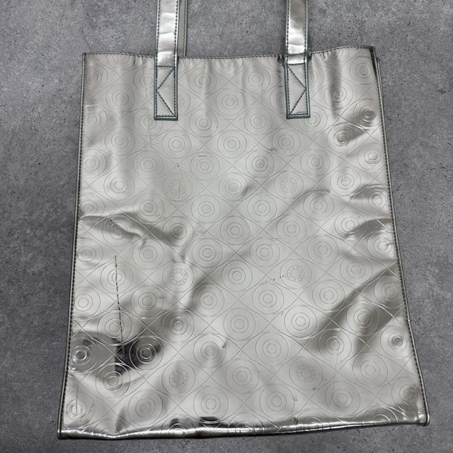 Silver tech metallic bag