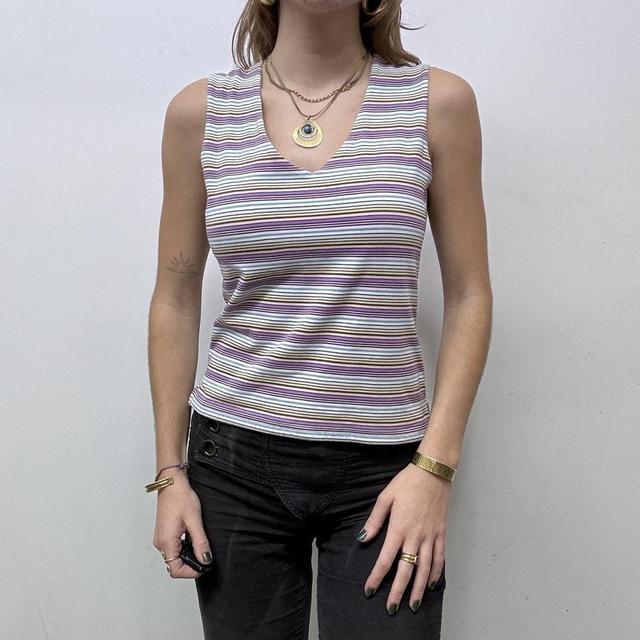 Pinstriped vintage Gap vest