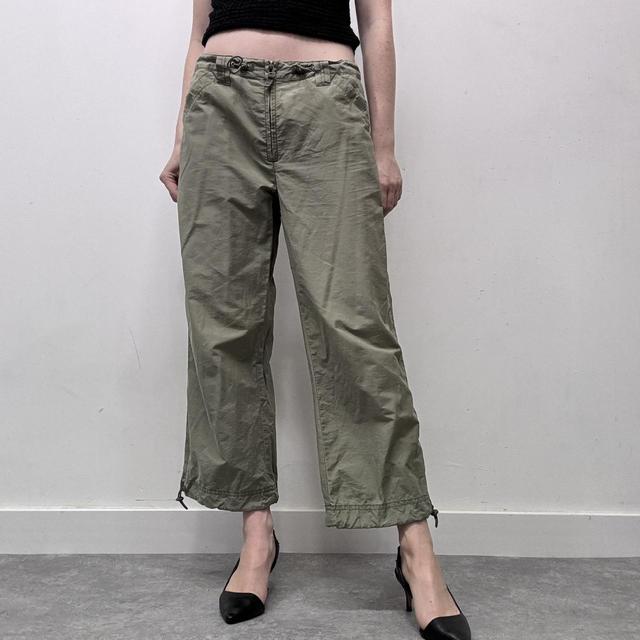Khaki tech cargo pants