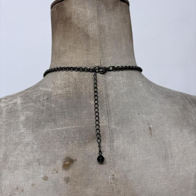 Beaded charm necklace