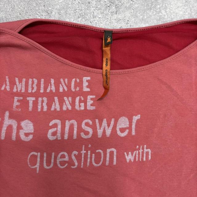Cop copine graphic print tshirt