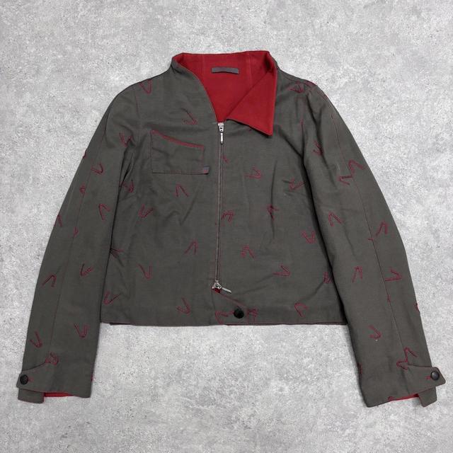Asymmetric zip up jacket