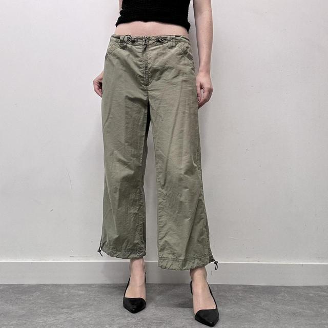 Khaki tech cargo pants