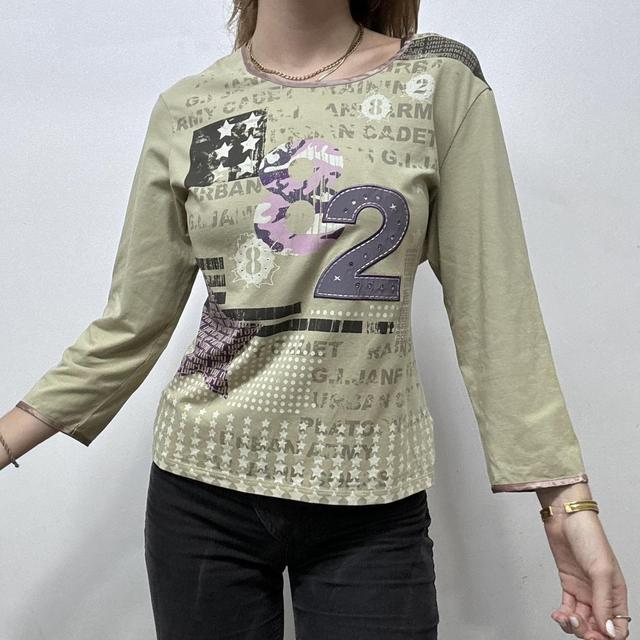 Graphic Y2K printed T-shirt