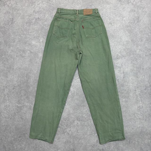 Green vintage levis jeans