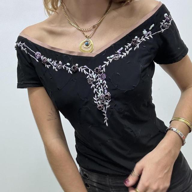 Slouchy off the shoulder top