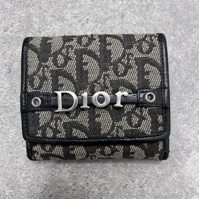 Dior monogram trotter bifold wallet