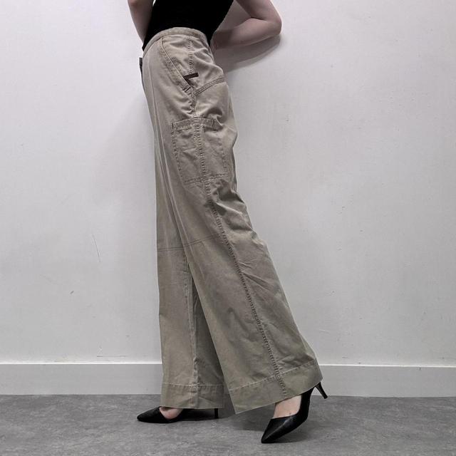 Vintage khaki workwear trousers