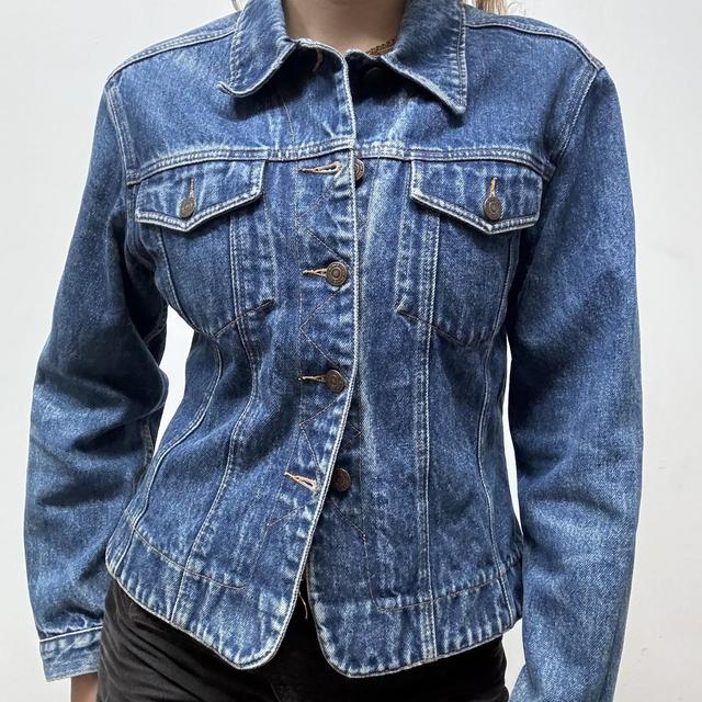 Denim jacket distressed