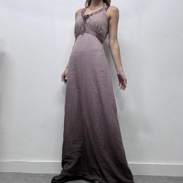 Floaty silky maxi dress