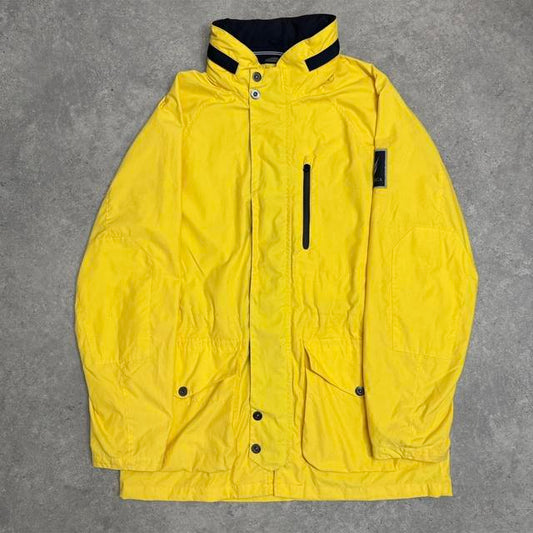 Yellow nautica jacket windbreaker