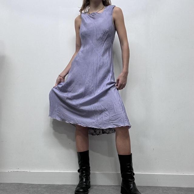 Floral paisley silk fairy dress