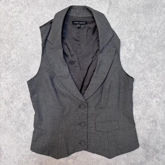 Vintage grey suit waistcoat vest