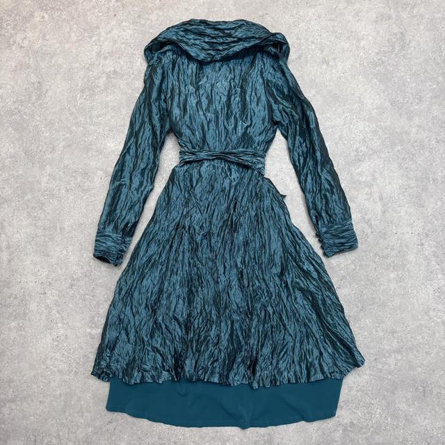Crinkle satin fairy dress