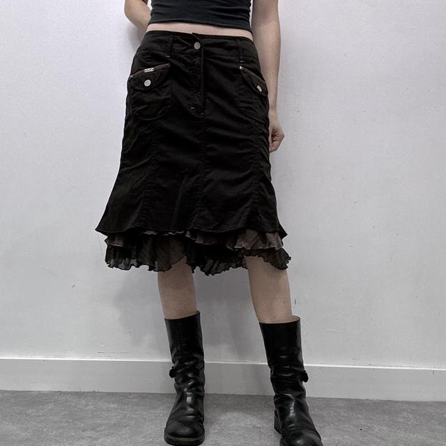 Brown cargo fairy skirt