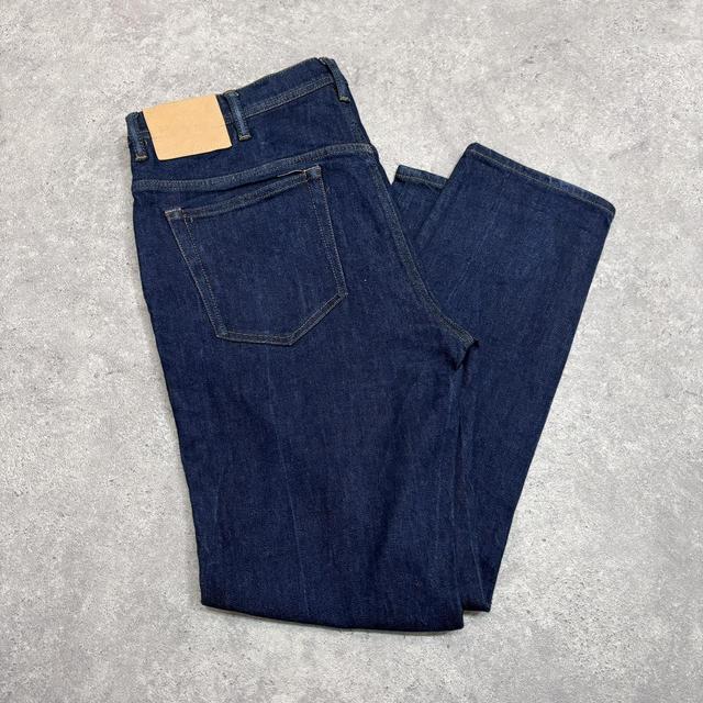 Acne studios dark-wash river indigo jeans