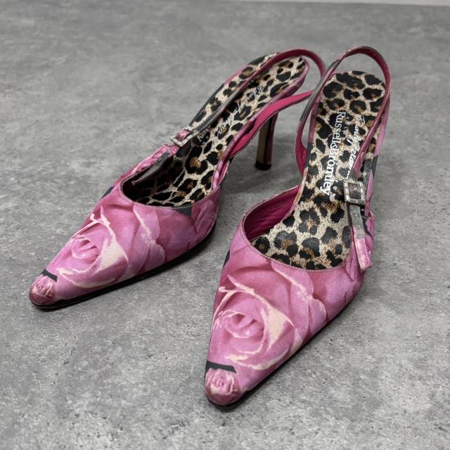 Vintage kitten heel y2k shoes