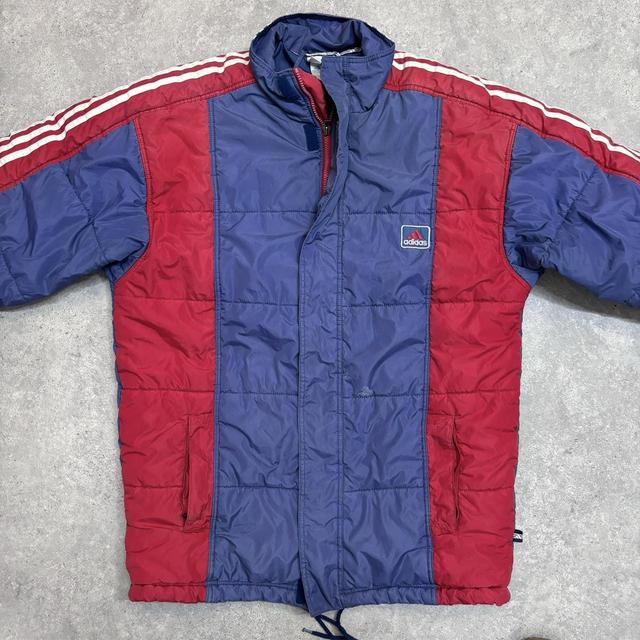 90s adidas puffa jacket