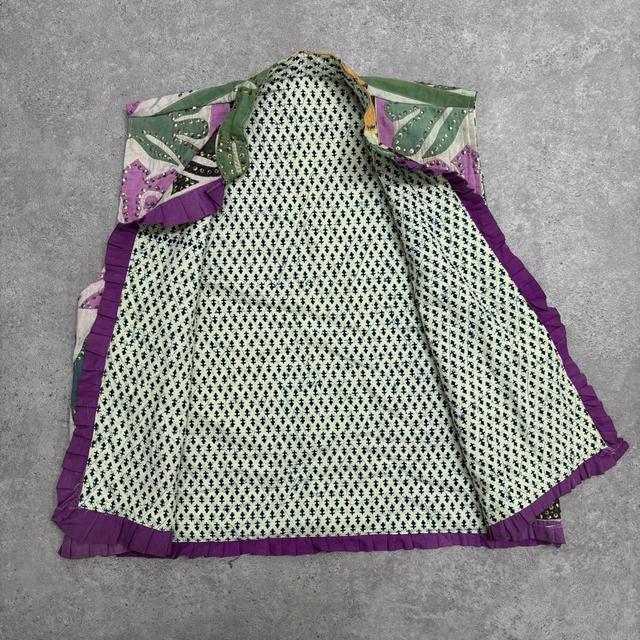 Patterned paisley hippy waistcoat