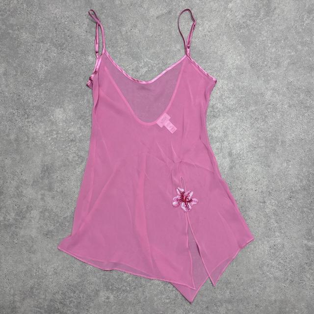 Sheer mini fairy slip dress