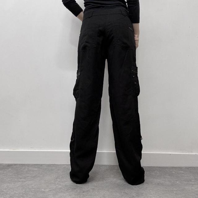 Cop copine black cargo pants