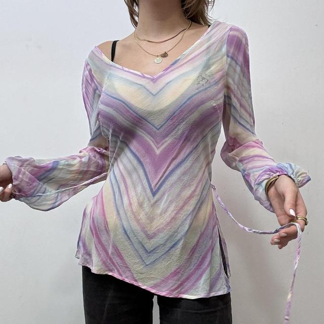 Silk floaty fairy blouse