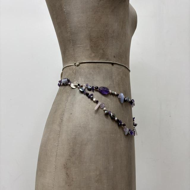 Crystal fairy layered waist chain