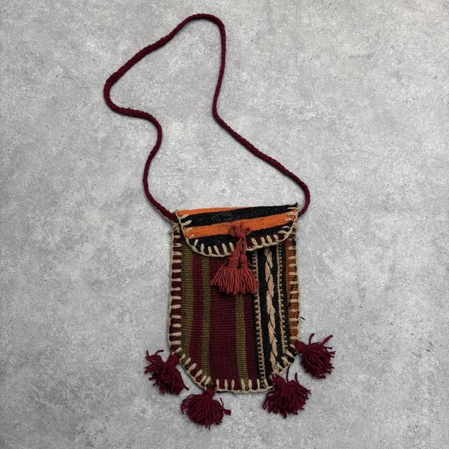 Tapestry carpet side bag