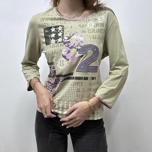 Graphic Y2K printed T-shirt