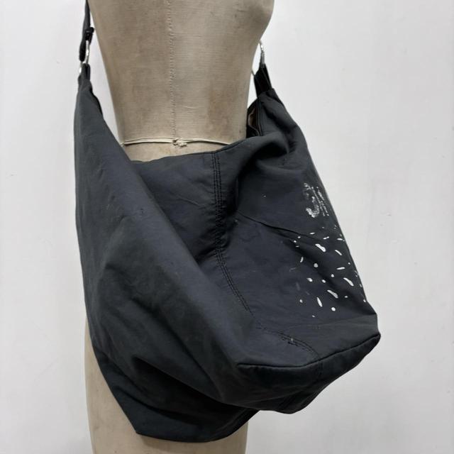 Slouchy graphic print bag