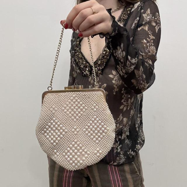 Vintage mini beaded purse