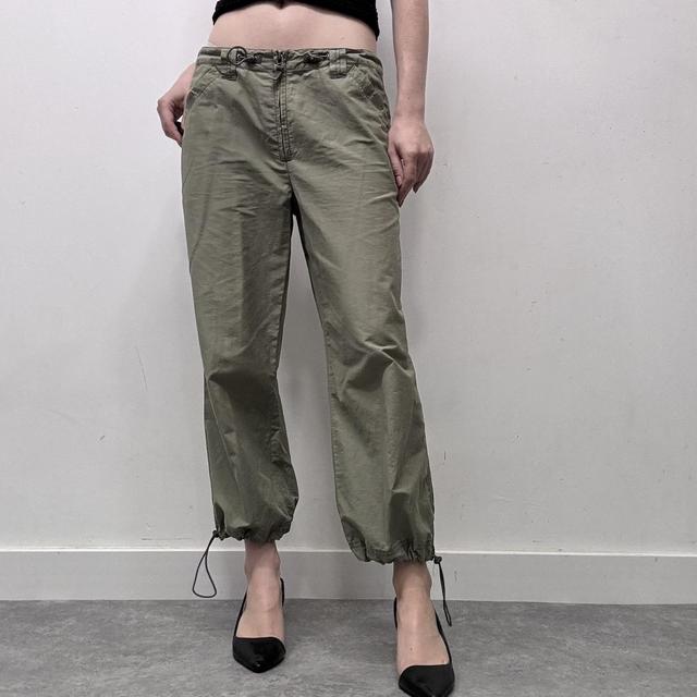 Khaki tech cargo pants