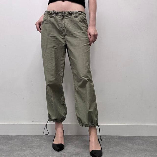 Khaki tech cargo pants