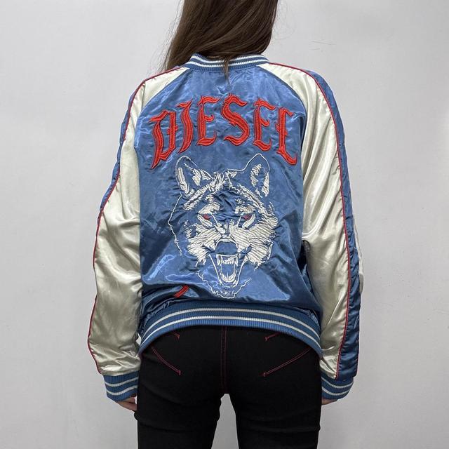 Diesel silky slouchy bomber jacket