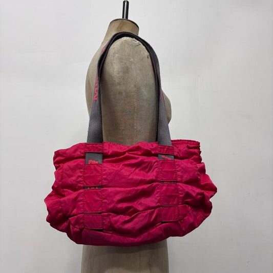 Red puffer miss sixty bag