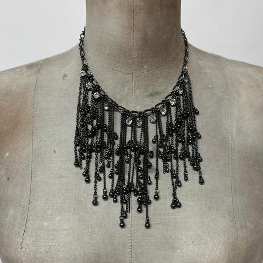 Gothic grunge chain necklace