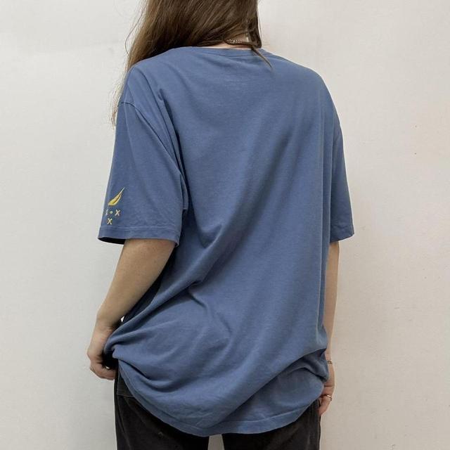 Vintage oversized blue NAUTICA T-shirt