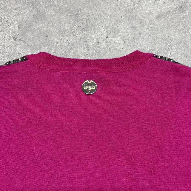 Blumarine checked preppy jumper