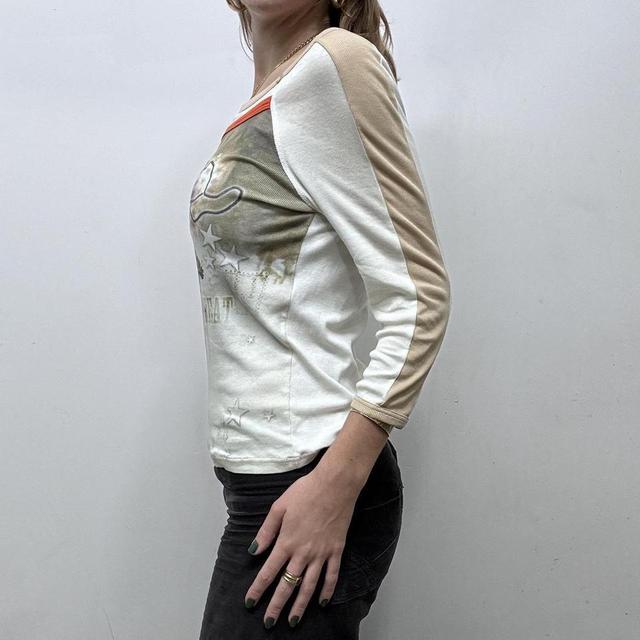 Graphic printed slouchy tshirt