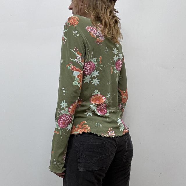 Sheer micro mesh long sleeve