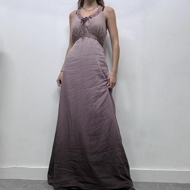 Floaty silky maxi dress
