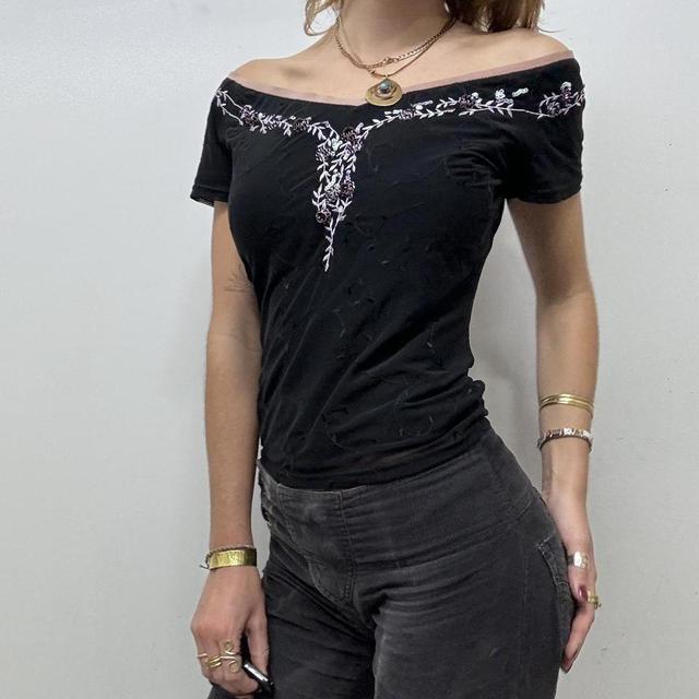 Slouchy off the shoulder top