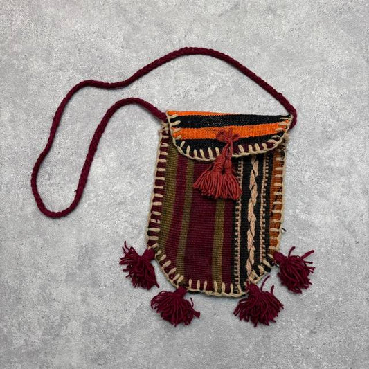 Tapestry carpet side bag