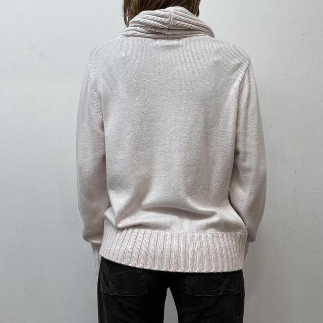Slouchy knitted cashmere jumper