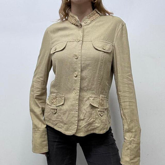 Vintage utility cargo shirt